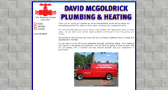 Desktop Screenshot of mcgoldrickplumbing.com